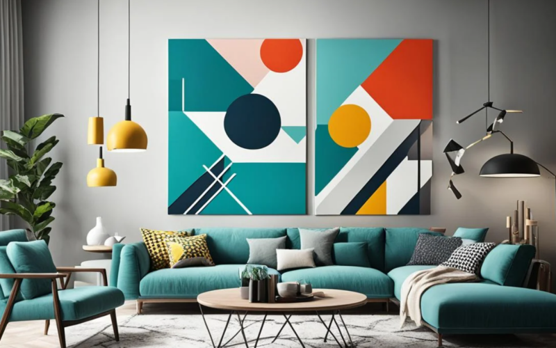 Renkli Ev Dekorasyonunda İlginç ve Şık Kombinler